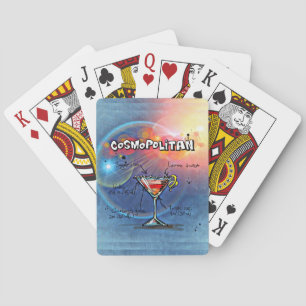 Jeu De Cartes Cocktail cosmopolite (#2 sur 12 jeux de recettes d