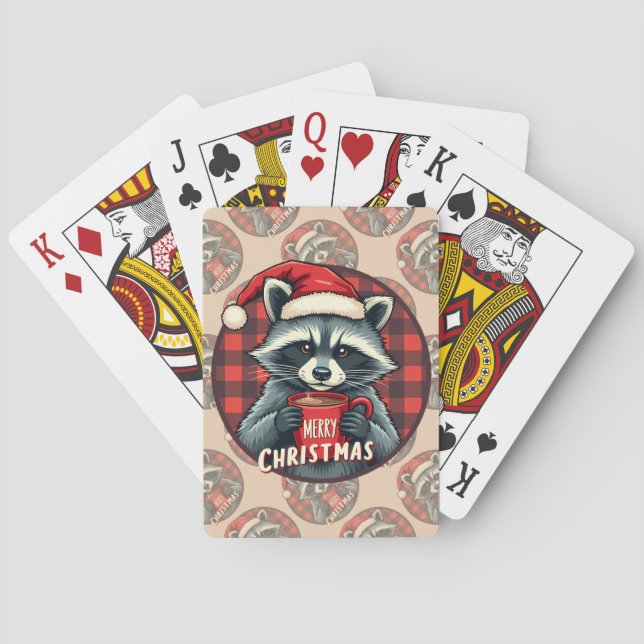 Jeu De Cartes Cocoa Cheer de Raton de Noël (dos)