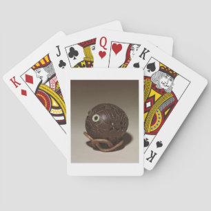 Jeu De Cartes Coconut sted sculinto a face, c.1895