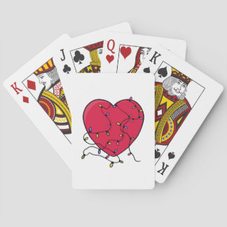 Jeu De Cartes Coeur éclairé