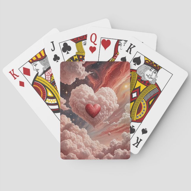 Jeu De Cartes Coeur galactique (dos)