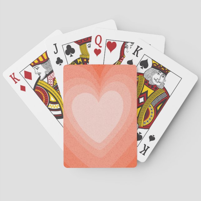 Jeu De Cartes Coeurs (dos)