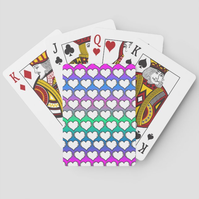Jeu De Cartes Coeurs (dos)