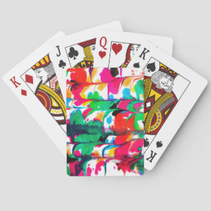 Jeu De Cartes Coeurs colorés