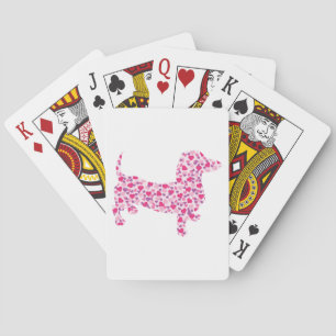 Jeu De Cartes Coeurs Dachshund