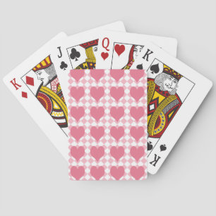 Jeu De Cartes Coeurs roses