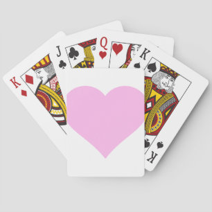 Jeu De Cartes Coeurs roses, Amour inconditionnel_