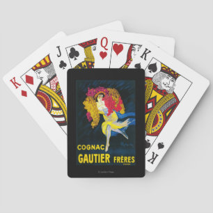 Jeu De Cartes Cognac Gautier PosterFrance promotionnel