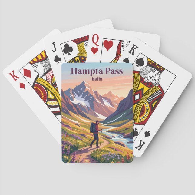 Jeu De Cartes Col de Hampta Inde (dos)