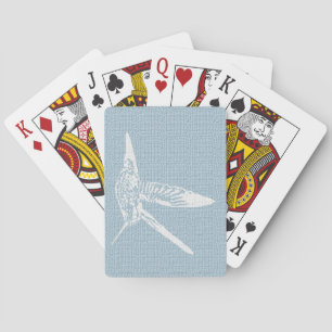 Jeu De Cartes Colibri blanc