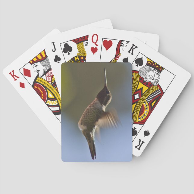 Jeu De Cartes Colibri en vol (dos)