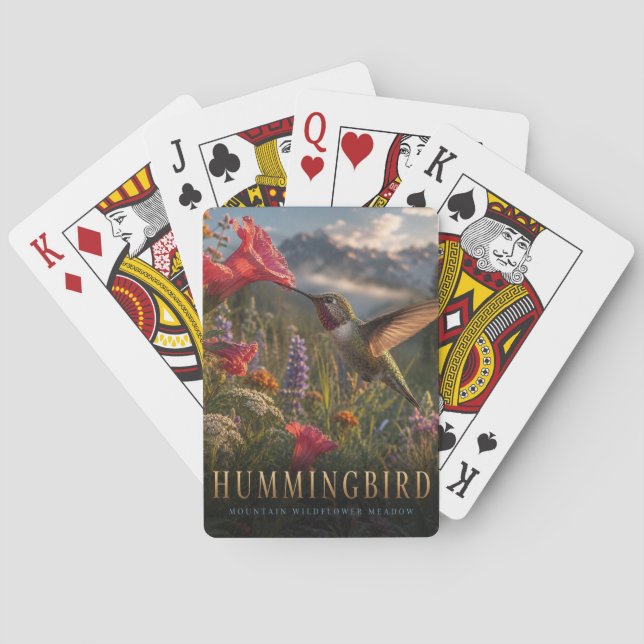 Jeu De Cartes Colibri Mountain Prairie ANIMALS Poker (dos)