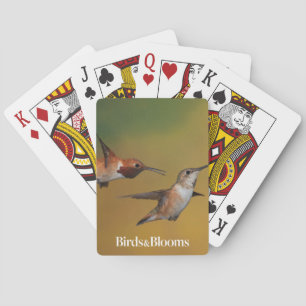 Jeu De Cartes Colibri Rufous de flottement