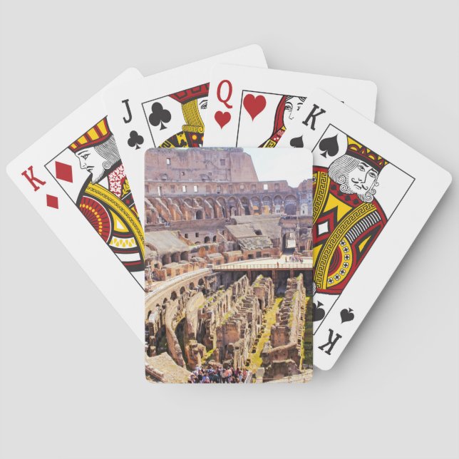 Jeu De Cartes colisée (dos)