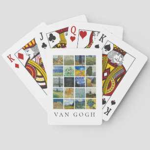 Jeu De Cartes Collage de peinture fine art Vincent Van Gogh