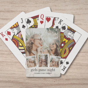 Jeu De Cartes Collage de photos d'amies modernes Jeux de soirée 