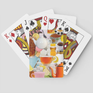 Jeu De Cartes Collage de thé esthétique