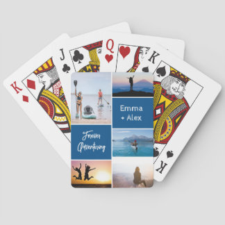 Jeu De Cartes Collage photo d'aventure personnalisé Lecture de c