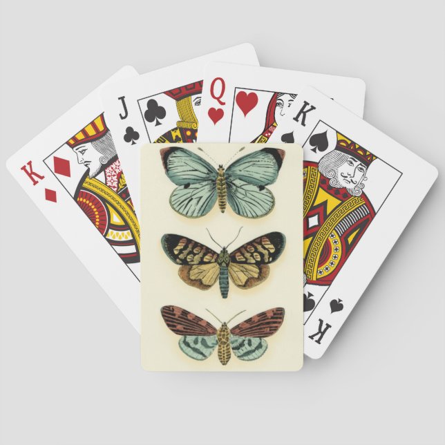 Jeu De Cartes Collection de papillons par Chariklia Zarris (dos)