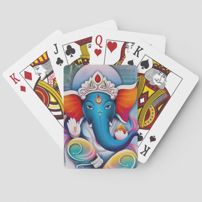 Jeu De Cartes Collection Divine Lord Ganesh (dos)