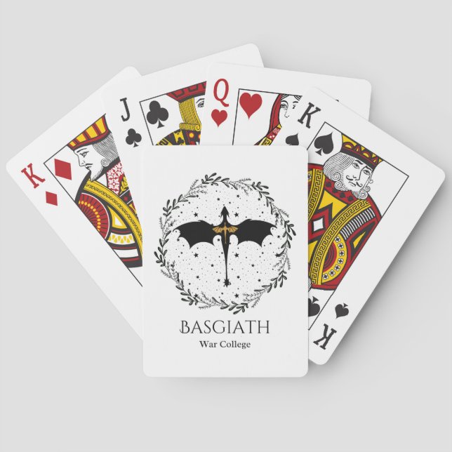 Jeu De Cartes Collège de guerre de Basgiath - 4e Escadre (dos)