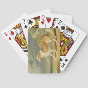 Jeu De Cartes Collie, 1809 (huile à bord)