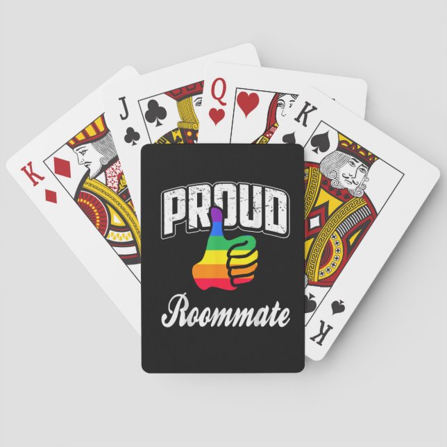 Jeu De Cartes  Colocataire Gay Pride (dos)