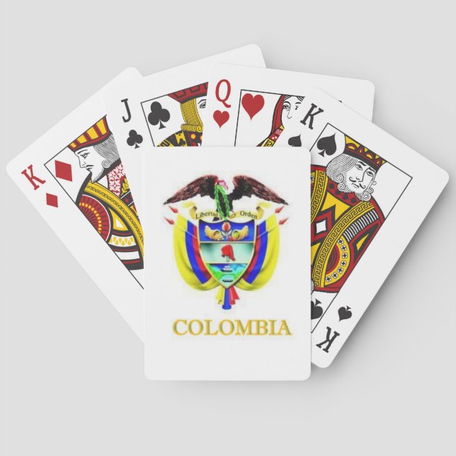 JEU DE CARTES COLOMBIE (dos)