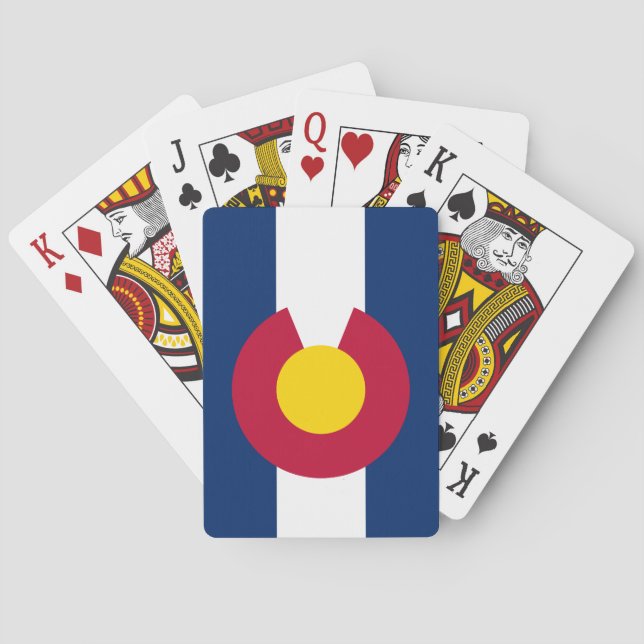 Jeu De Cartes Colorado Flag (dos)