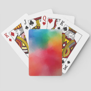 Jeu De Cartes Coloré Abstrait Modèle personnalisé Élégant modern