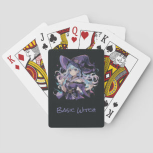 Jeu De Cartes Coloré/Anime/sorcière/Halloween