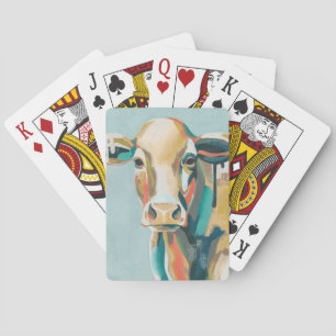 Jeu De Cartes Colorful cow