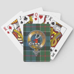 Jeu De Cartes Colquhoun Tartan & Badge