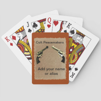 Jeu De Cartes Colt Peacemakers Jouer Cartes