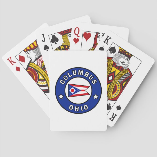 Jeu De Cartes Columbus Ohio (dos)