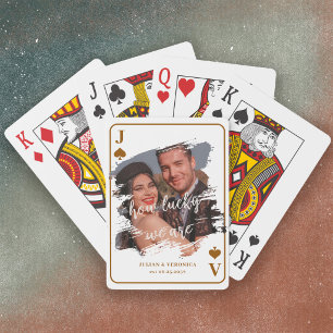 Jeu De Cartes Combien nous sommes chanceux Couple Photo personna