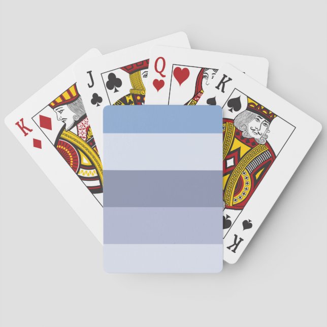 Jeu De Cartes Combinaison de cinq couleurs (dos)