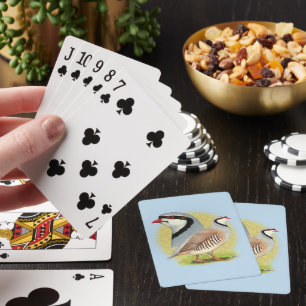 Jeu De Cartes Combo de perdrix de Chukar