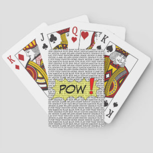 Jeu De Cartes Comic Speak Superhero Jouer aux cartes