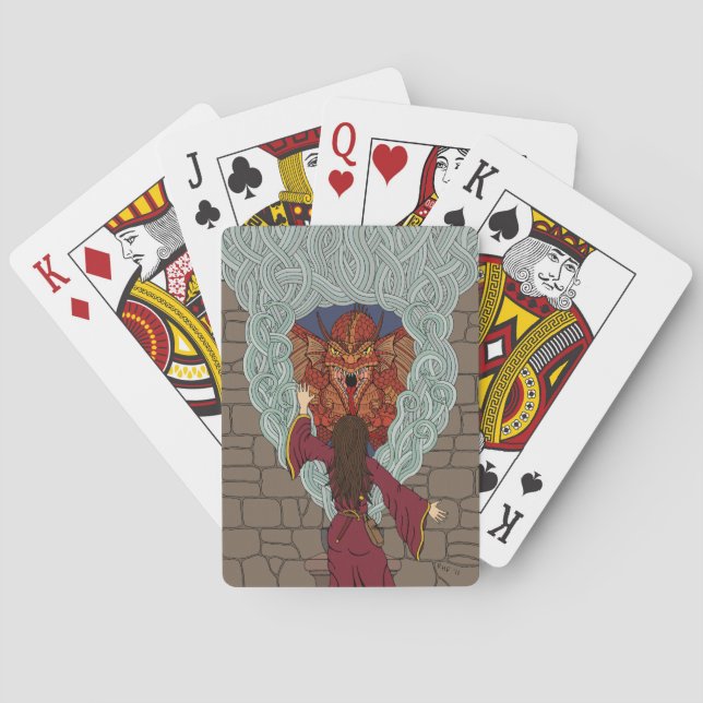 Jeu De Cartes Comjurer le dragon (dos)