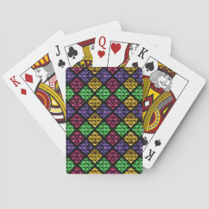 Jeu De Cartes Commedia dell'Arte Arlequin "boîte à bijoux"
