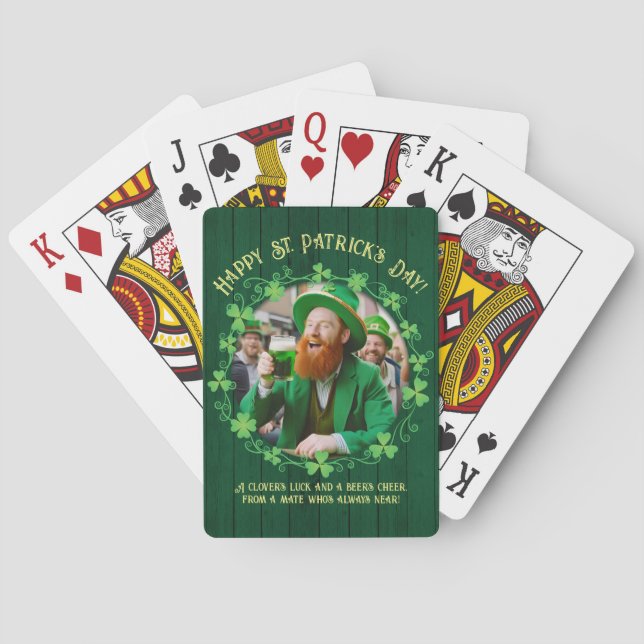 Jeu De Cartes Compagnie de la bière et du trèfle (dos)