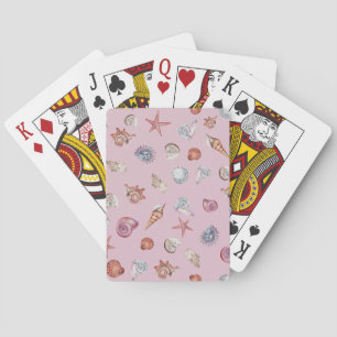 Jeu De Cartes Composition de aquarelle sous-marine Série Design 