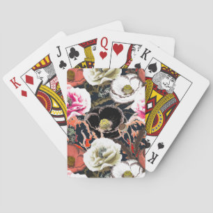 Jeu De Cartes Composition des fleurs.