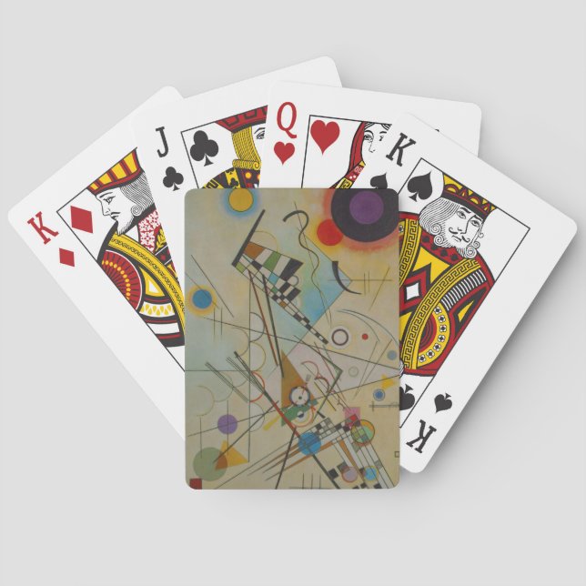 Jeu De Cartes Composition Kandinsky VIII (dos)
