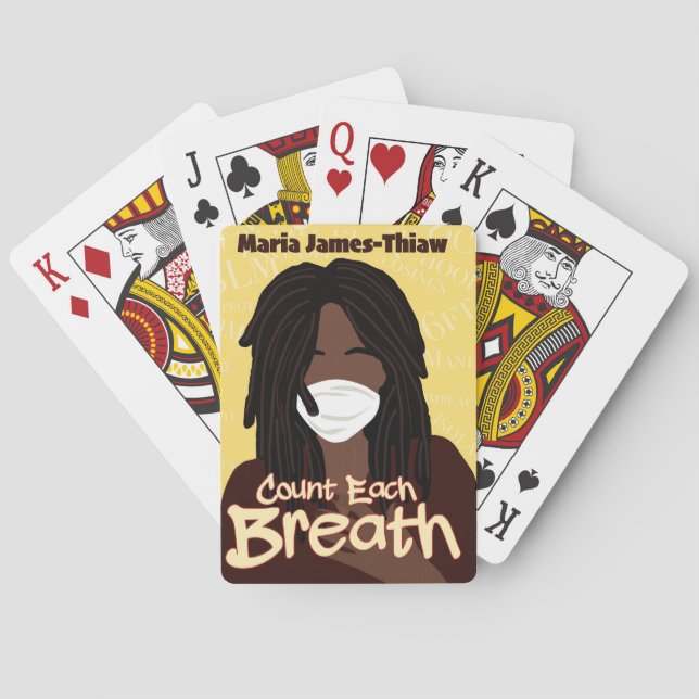Jeu De Cartes Compter chaque souffle  (dos)