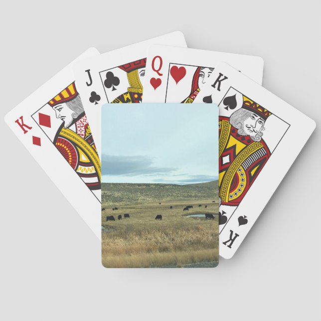 Jeu De Cartes Comté Rural de Baker, Oregon (dos)