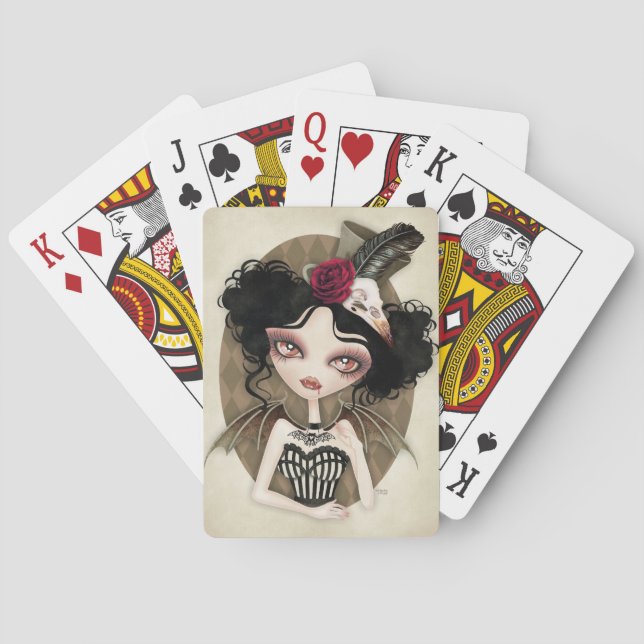 Jeu De Cartes Comtesse Nocturne (dos)
