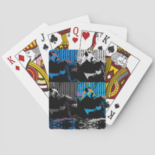 Jeu De Cartes Conception d'art moderne multi-panneaux d'ours Pan
