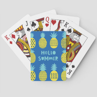 Jeu De Cartes Conception de carte Vintage ananas amusante